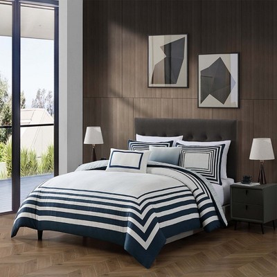 Bebejan Frames 100% Cotton 5-Piece Reversible Comforter Set