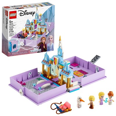 LEGO Disney Anna and Elsa's Storybook Adventures Princess Building Playset 43175