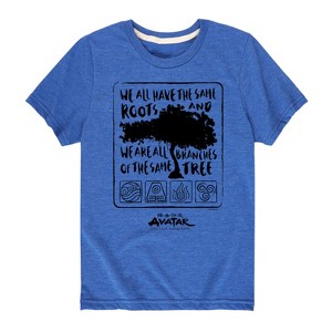 Boys' - Avatar: The Last Airbender - Same Roots Short Sleeve Graphic T-Shirt - 1 of 4