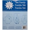 3-Piece Plush Yeti Family Wearing Holiday Decor - 4 of 4