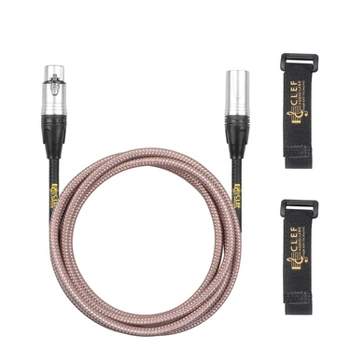 9.84ft xlr male female 3pin MIC Shielded Cable microphone audio cord pack