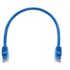 Monoprice Cat6 Ethernet Patch Cable - 1 Feet - Blue | Network Internet Cord - RJ45, Stranded, 550Mhz, UTP, Pure Bare Copper Wire, 24AWG - image 4 of 4