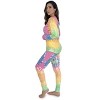 #followme Tie Dye 2 Piece Jogger Thermal Pajama Set for Women 6862-10575-XXL - 2 of 3