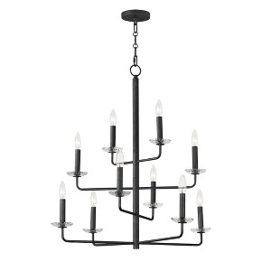 Maxim Lighting Madeira 10 - Light Chandelier in  Anthracite - 1 of 4