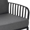 Patio Accent Chair,Modern Arm Chair With Waterproof Thick Cushion,Patio Chairs Outdoor,Outdoor Furniture -Maison Boucle - 4 of 4