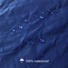 Aoibox Waterproof Queen Mattress Storage Bag Heavy Duty Thick Tarp Cover with Reinforced Handles Strong Zipper Reusable - 4 of 4