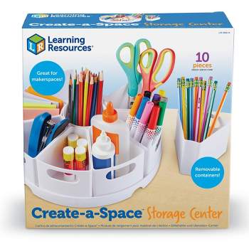 Learning Resources Create-A-Space Storage Center - White