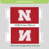NCAA University of Nebraska Flag with Grommets, 3'x5' Nebraska Cornhuskers Outdoor College Flags & Banners for Garden Patio Indoor Wall Décor - 3 of 4