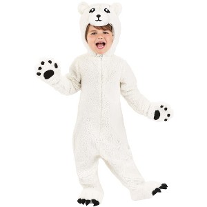 HalloweenCostumes.com Arctic Polar Bear Toddler Costume | Kid's Bear Costumes - 1 of 4