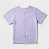 Boys' NASA Adaptive Short Sleeve Graphic T-Shirt - Lavender - 2 of 3