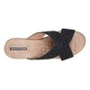 GC Shoes Malia Embellished Cross Strap Comfort Slide Wedge Sandals - 4 of 4