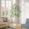 Garvee Artificial You Shu Plant, Lifelike Green Leaves, Modern Indoor Outdoor Decor, Easy Assembly - 2 of 4