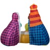 Gemmy Christmas Airblown Inflatable Harlequin Nativity Scene, 5.5 ft Tall, Multi - 3 of 3
