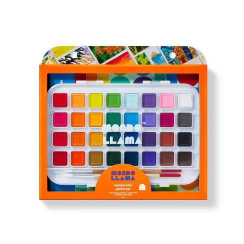 Neliblu Kids Water Color Set - Watercolor Paint Set for Kids - Watercolor  Paints, Palette Tray, and Painting Brush for Kids Prizes, Paint Party  Favors