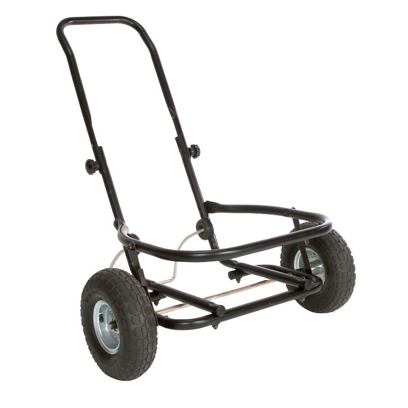 Miller Manufacturing Company CA500 Heavy Duty Multipurpose Muck Cart for 70 Quart Tubs, Black, 1 of 7