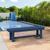 Hyleory HDPE Outdoor Patio Dining Bench - Durable & Weather Resistant Simple Stool - 2 of 4