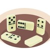 Kicko Premium Classic Domino Set - Up to 2-4 Players - Double Six - 28 Pieces, Brown - image 2 of 4