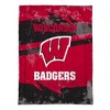NCAA Wisconsin Badgers Slanted Stripe Twin Bedding Set in a Bag - 4pc - 2 of 3