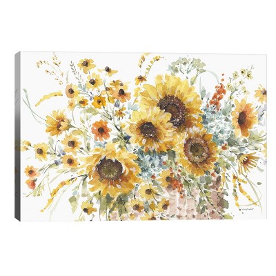 32" x 48" x 1.5" Sunflowers Forever I by Lisa Audit Unframed Wall Canvas - iCanvas