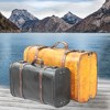 Vintiquewise 2-Colored Vintage Style Luggage Suitcase/Trunk, Set of 2 - 3 of 4