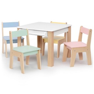 GapKids 5pc Table and Chair Set - Pastel - 1 of 4