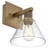 Access Lighting Port Nine 1 - Light Wall Light in  Antique Brushed Brass - 4 of 4