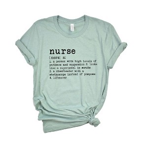 Simply Sage Market Women's Nurse Definition Short Sleeve Graphic Tee - 1 of 1