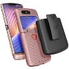 Nakedcellphone Slim Case and Belt Clip Holster Combo for Motorola RAZR 5G Phone (XT2071, 2020) - 3 of 4
