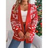 Clearlove Womens Casual Lightweight Long Sleeve Open Front Cardigan Sweaters with Pockets - 2 of 4