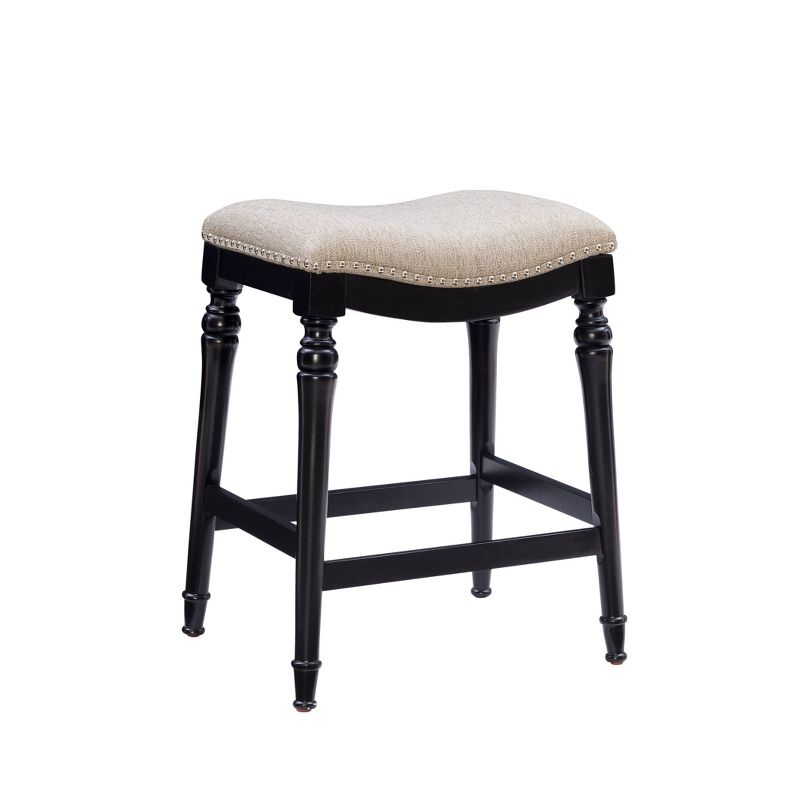 Brayden Big and Tall Backless Wood Counter Height Barstool - Powell, 1 of 14