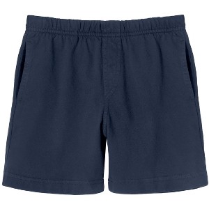 City Threads USA-Made Cotton Boys Soft Above-Knee Side Pocket Shorts, UPF 50+ - 1 of 4