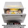 Whizmax 24 inch wide drawer refrigerator, built-in wine, and beverage refrigerator under the counter - 4 of 4