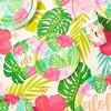 Sparkle and Bash 80 Pack Hawaiian Disposable Paper Plates, Luau Birthday Party Decorations 7 In - 2 of 4