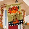Briarwood Lane Fall House Flag 40x28 For Outdoor Fall Floral Mason Jar Burlap For Fall House Flag - 4 of 4