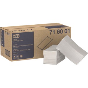 Tork LinStyle Valet Guest Towel, 1-Ply, 11.5 x 17, White, 100/Pack, 5 Packs/Carton - 1 of 4