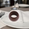 Unique Bargains Napkin Rings Round Wood 1 Pc - 3 of 3