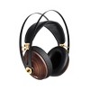 Meze Audio 99 Classic Headphones With Boom Mic - Walnut Gold - image 2 of 3