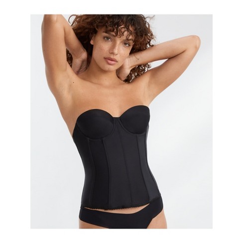 Dominique Women's Brianna Strapless Low Back Corset - 8980 36b Black :  Target