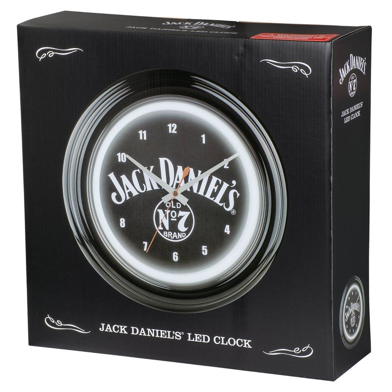 LED Old No. 7 Decorative Accent Clock - Jack Daniel&#39;s, 4 of 5