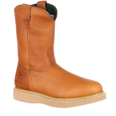 Men's Georgia Boot Wedge Steel Toe Pull On Work Boot
