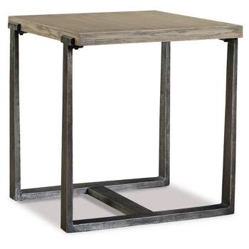 Dalenville Square End Table Black/Gray/Brown/Beige - Signature Design by Ashley