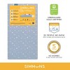 Simmons Kids' Dual Sided Crib and Toddler Mattress - Soothing Nights - 3 of 4