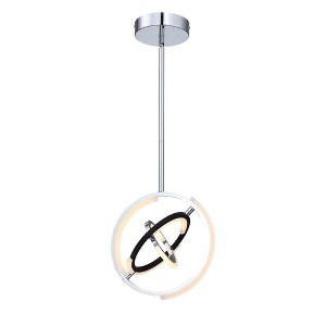 Artcraft Lighting Trilogy 1 - Light Pendant in  Polished Nickel - 1 of 4