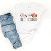 Simply Sage Market Be Kind Checkered Flowers Short Sleeve Tee - 3 of 4