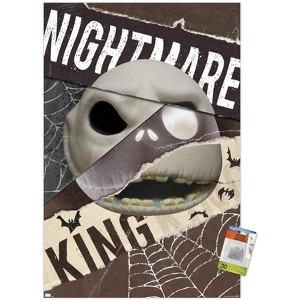 Trends International The Nightmare Before Christmas - Distorted Jack Unframed Wall Poster Prints - 1 of 4