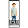 PosterPalooza | Panoramic Classic Modern Grey Frame - UV Acrylic, Foam Board Backing, Hanging Hardware - 2 of 4
