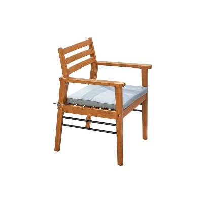 Gloucester Contemporary Wood Patio Dining Chair - Vifah