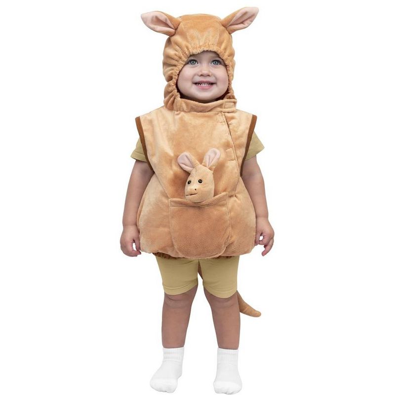 Dress Up America Kangaroo Costume for Babies - Animal Romper for Infants, 1 of 4