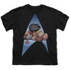 Boys' Star Trek Five Year Nap T-Shirt Black X Small - 2 of 4