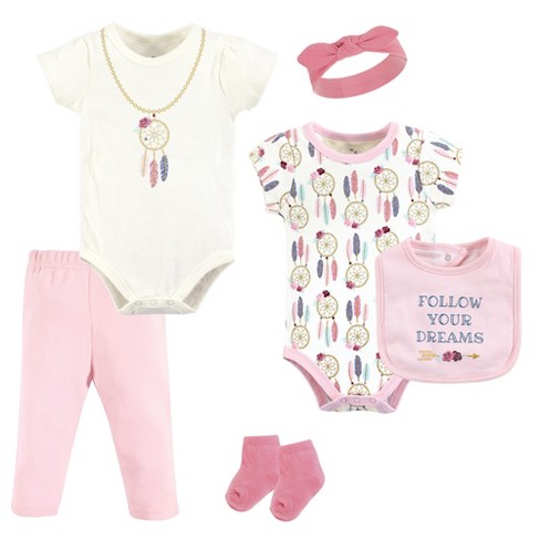 Little Treasure Baby Girl Layette 6 Piece Set Dream Catcher Target
